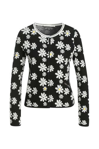 OUI Strickjacke gemustert