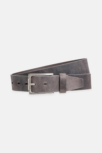 LLOYD BELTS Ledergürtel steingrau