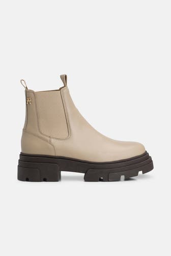 TOMMY HILFIGER Chelsea-Boots 'Tina 1a' beige
