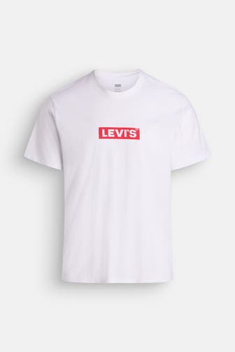 LEVI'S® T-Shirt 'Boxtab' weiß