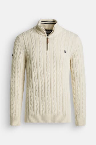 SUPERDRY Strick-Troyer beige