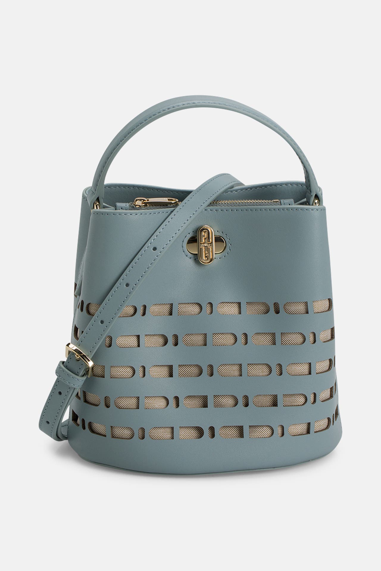 FURLA Handtasche 'Danae' taubenblau, Bild 1