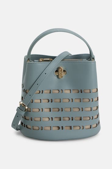 FURLA - Handtasche 'Danae' taubenblau