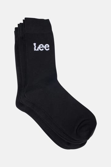 LEE 3er-Pack Socken 'Billie' schwarz