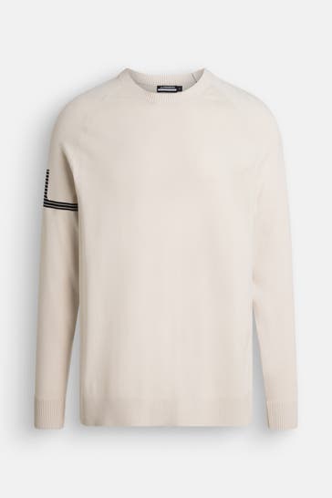 J.LINDEBERG SPORTSWEAR Strickpullover 'Heath' beige