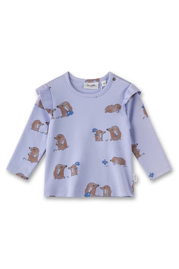 SANETTA Sweatshirt taubenblau