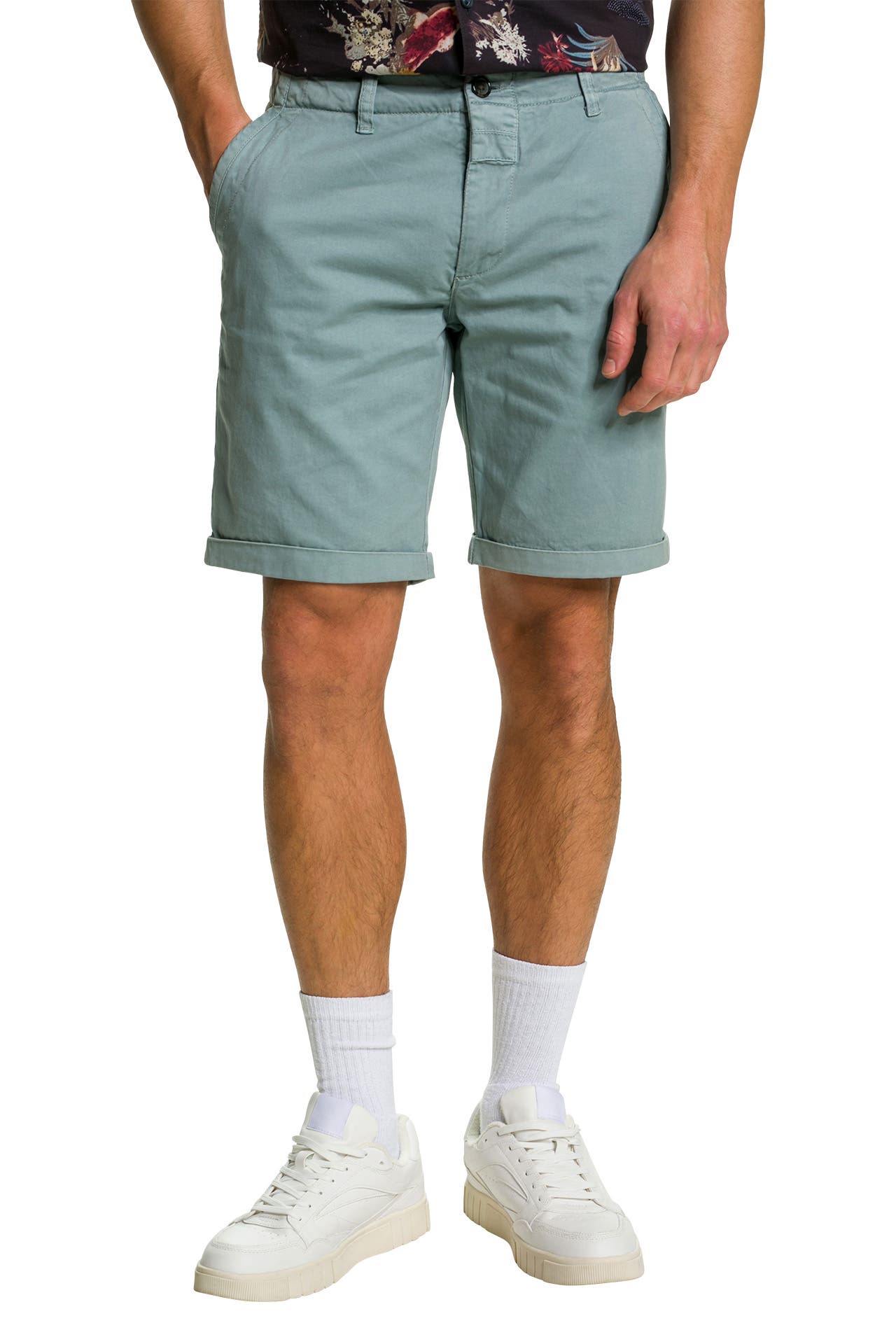 DSTREZZED Chino Shorts Presley graublau gunstig online kaufen Outletcity