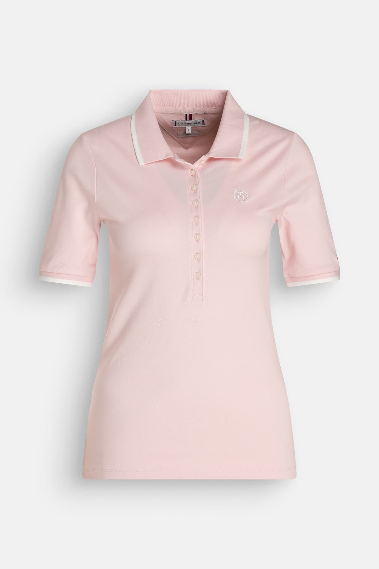 TOMMY HILFIGER Polo-Shirt hellrosa, Bild 1