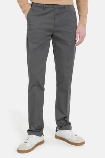 CALVIN KLEIN Stoffhose grau