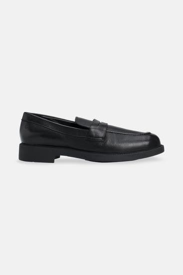 STRELLSON - Leder-Loafer 'Clapton Harrod' schwarz