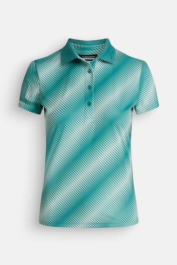 J.LINDEBERG SPORTSWEAR Golf-Polo 'Heidi' gemustert