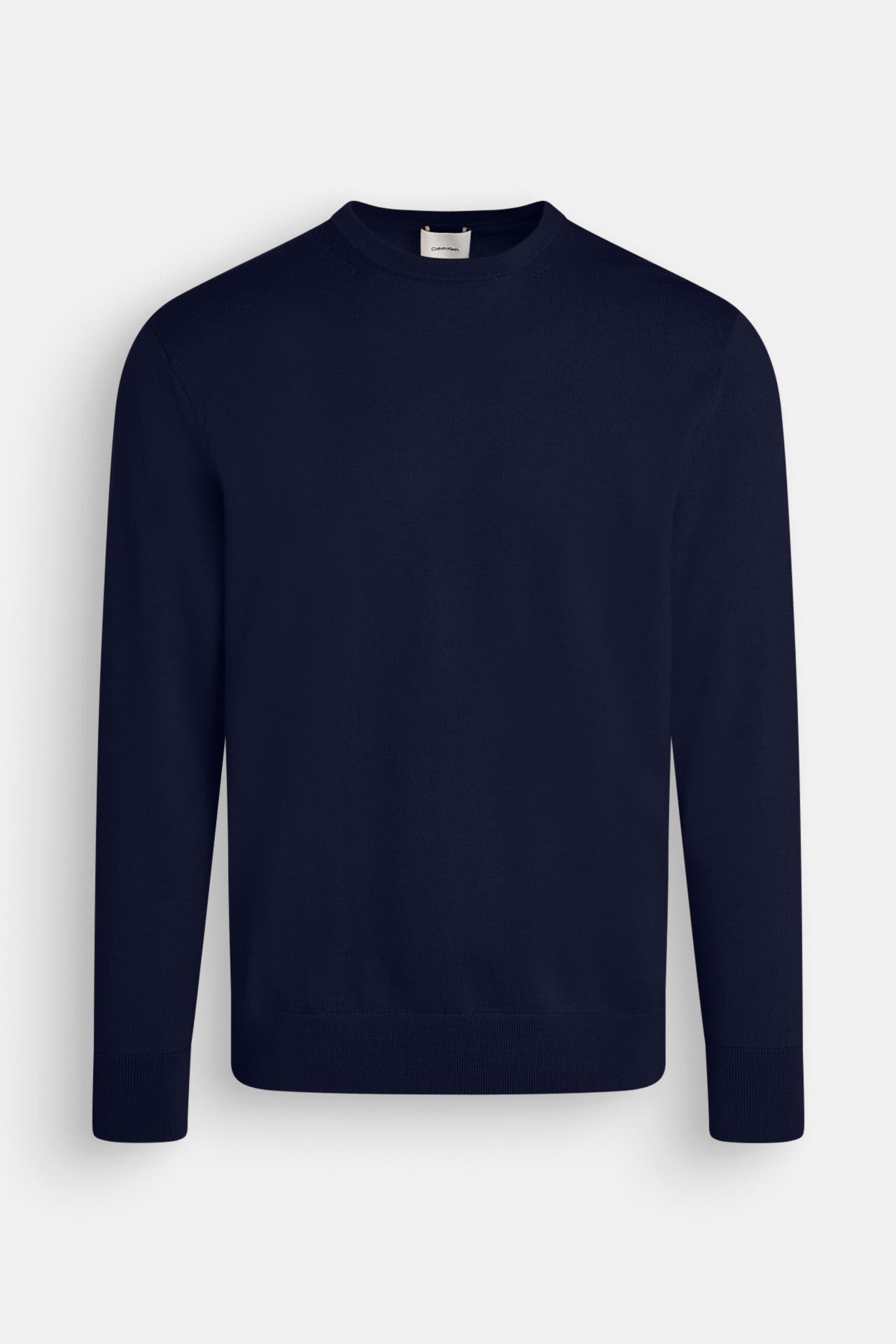 CALVIN KLEIN Wollpullover dunkelblau, Bild 1