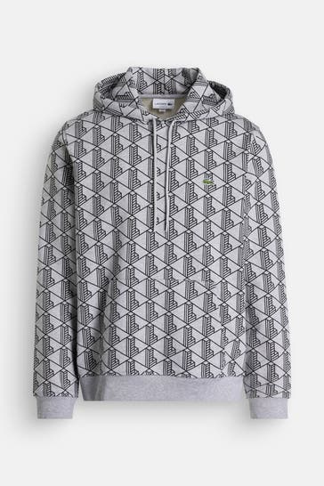 LACOSTE Hoodie gemustert
