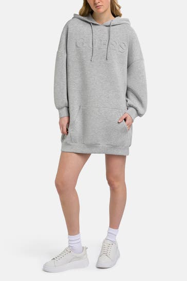 GUESS Sweatkleid 'Cindra' grau