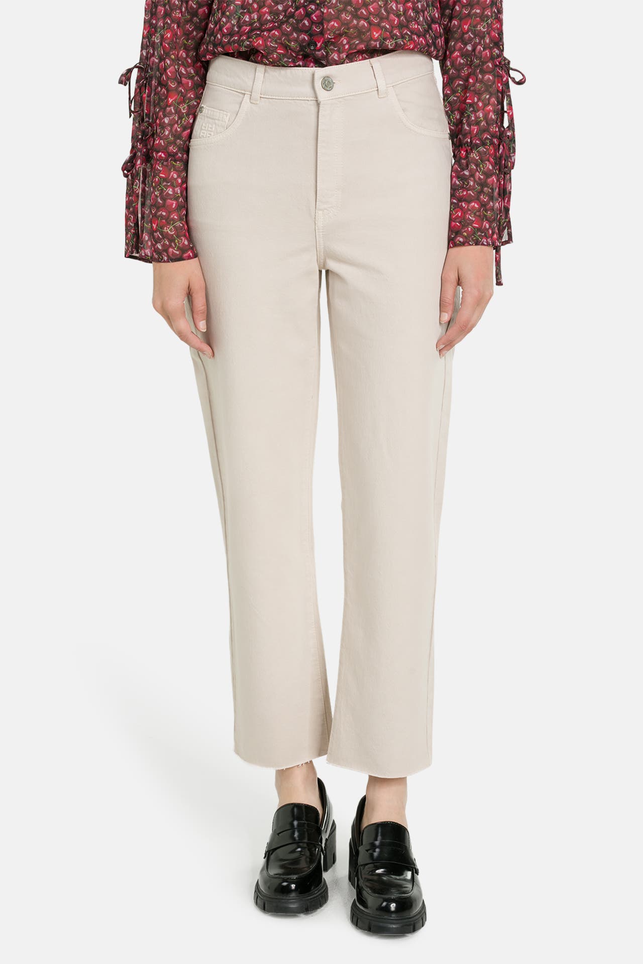 RIANI Jeans beige straight, Bild 1
