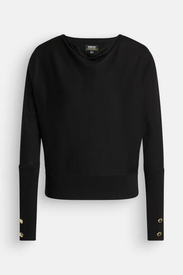 BARBOUR INTERNATIONAL Strickpullover schwarz