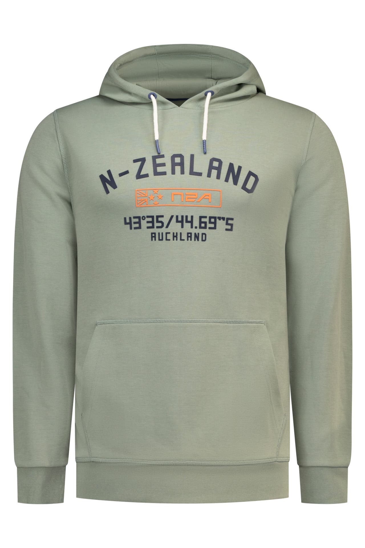 NEW ZEALAND AUCKLAND Hoodie graugrün, Bild 1