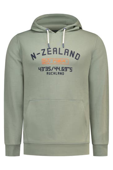NEW ZEALAND AUCKLAND Hoodie graugrün
