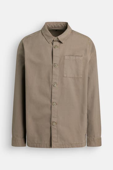 BARBOUR Overshirt graugrün