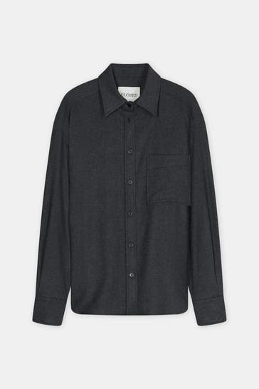CLOSED Overshirt anthrazit