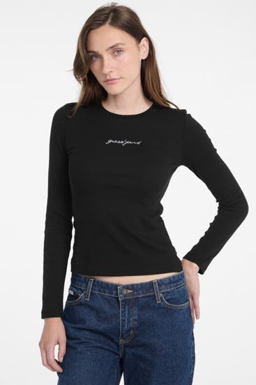 GUESS - Longsleeve schwarz