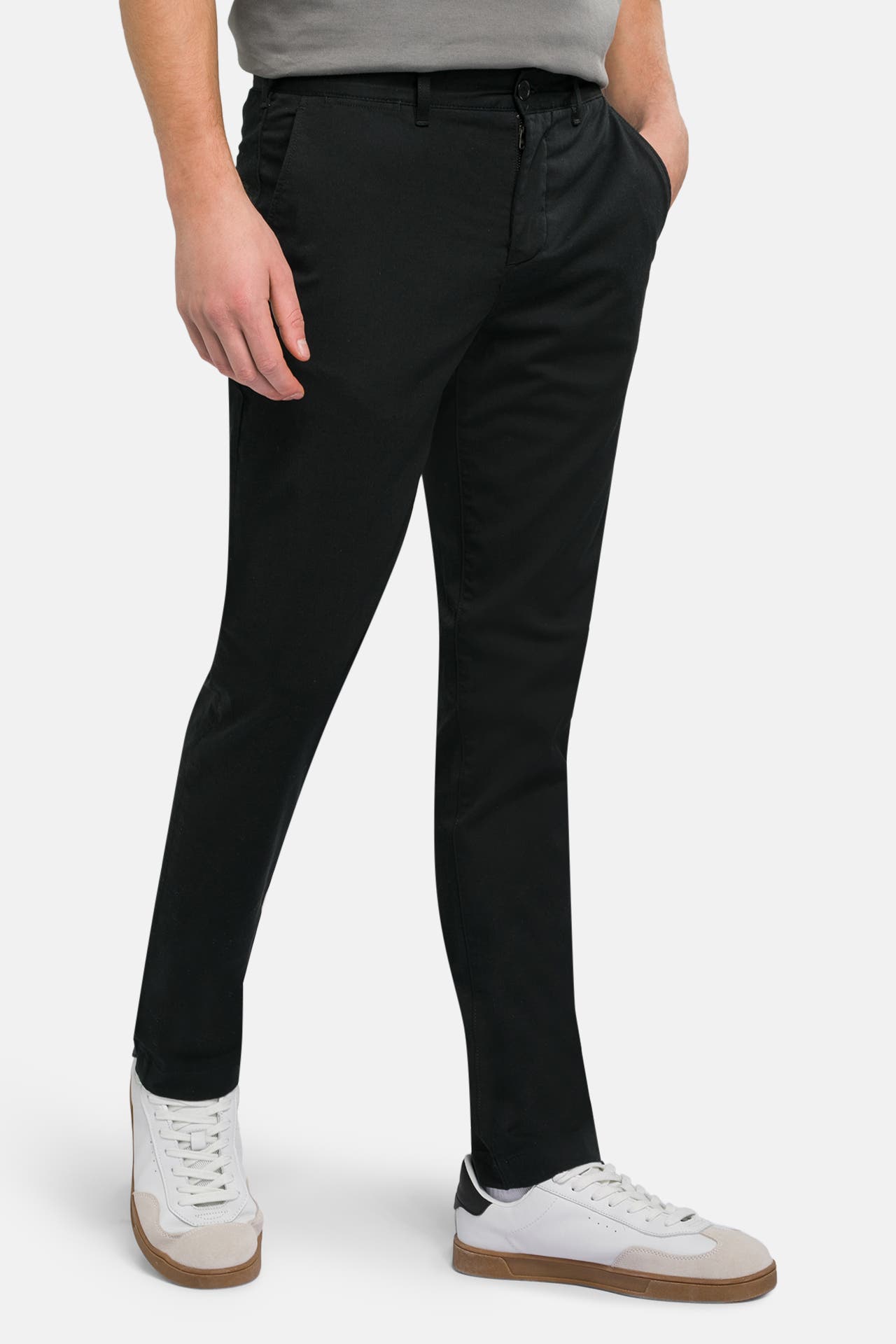 LACOSTE Chino schwarz, Bild 1