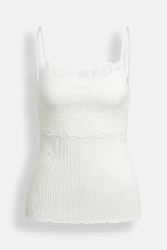 ROSEMUNDE Seidenmix-Top weiß