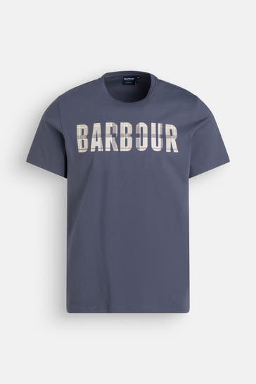 BARBOUR T-Shirt grau