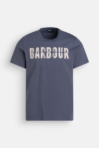 BARBOUR T-Shirt grau