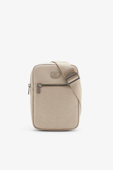 LACOSTE Umhängetasche beige
