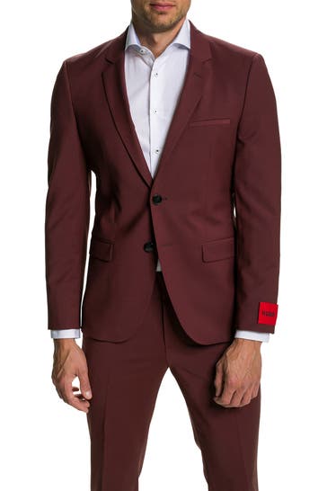 HUGO Sakko 'Arti' rotbraun