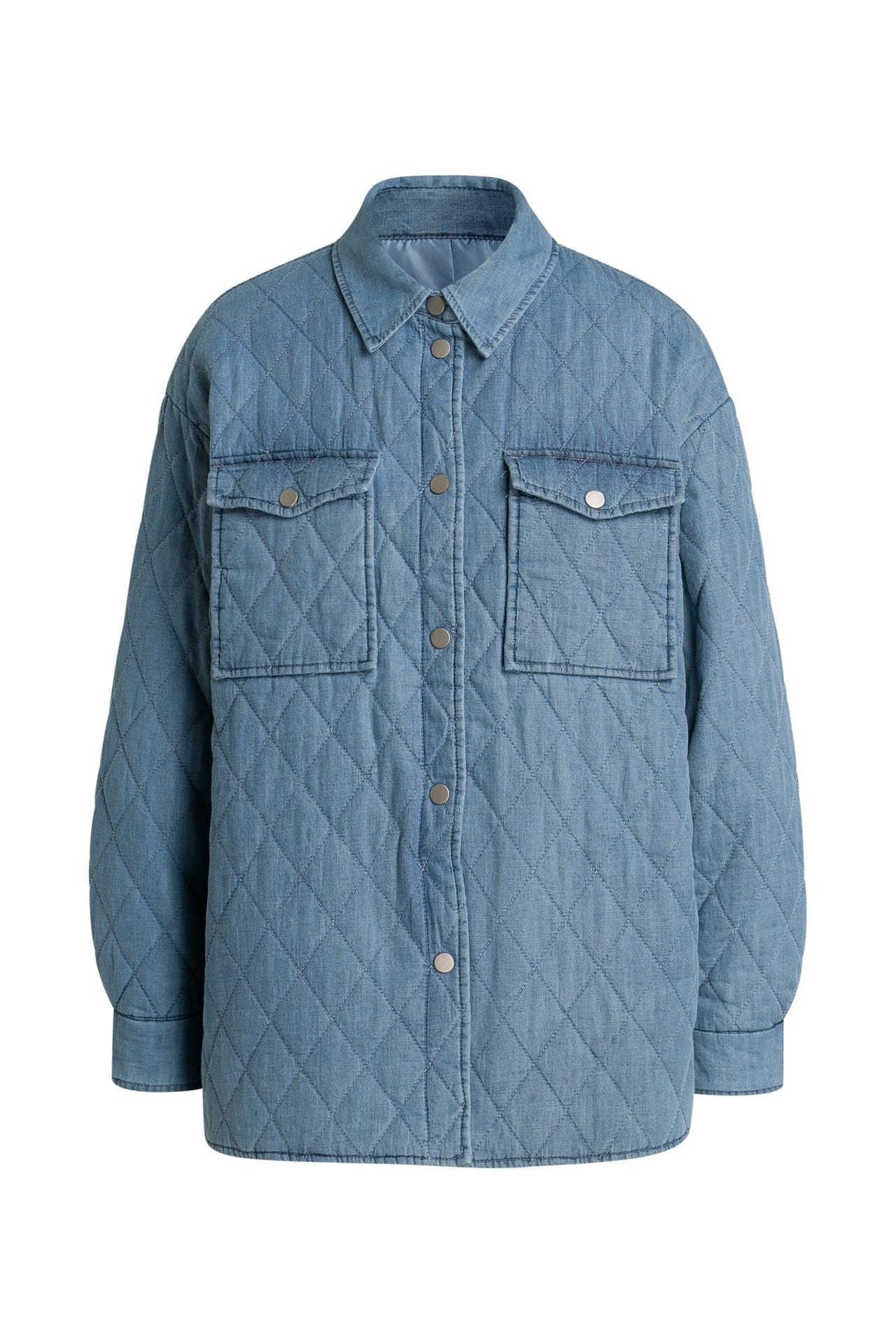 OPUS Overshirt 'Jasa' blau, Bild 1