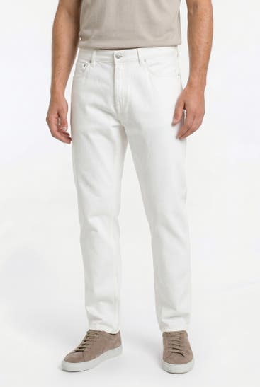 TOMMY HILFIGER - Jeans straight ecru