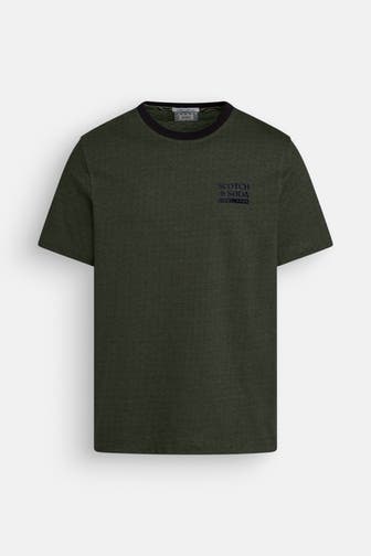 SCOTCH & SODA T-Shirt dunkelgrün