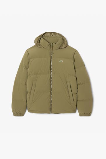 LACOSTE Daunenjacke oliv