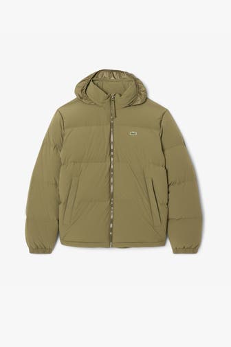 LACOSTE Daunenjacke oliv