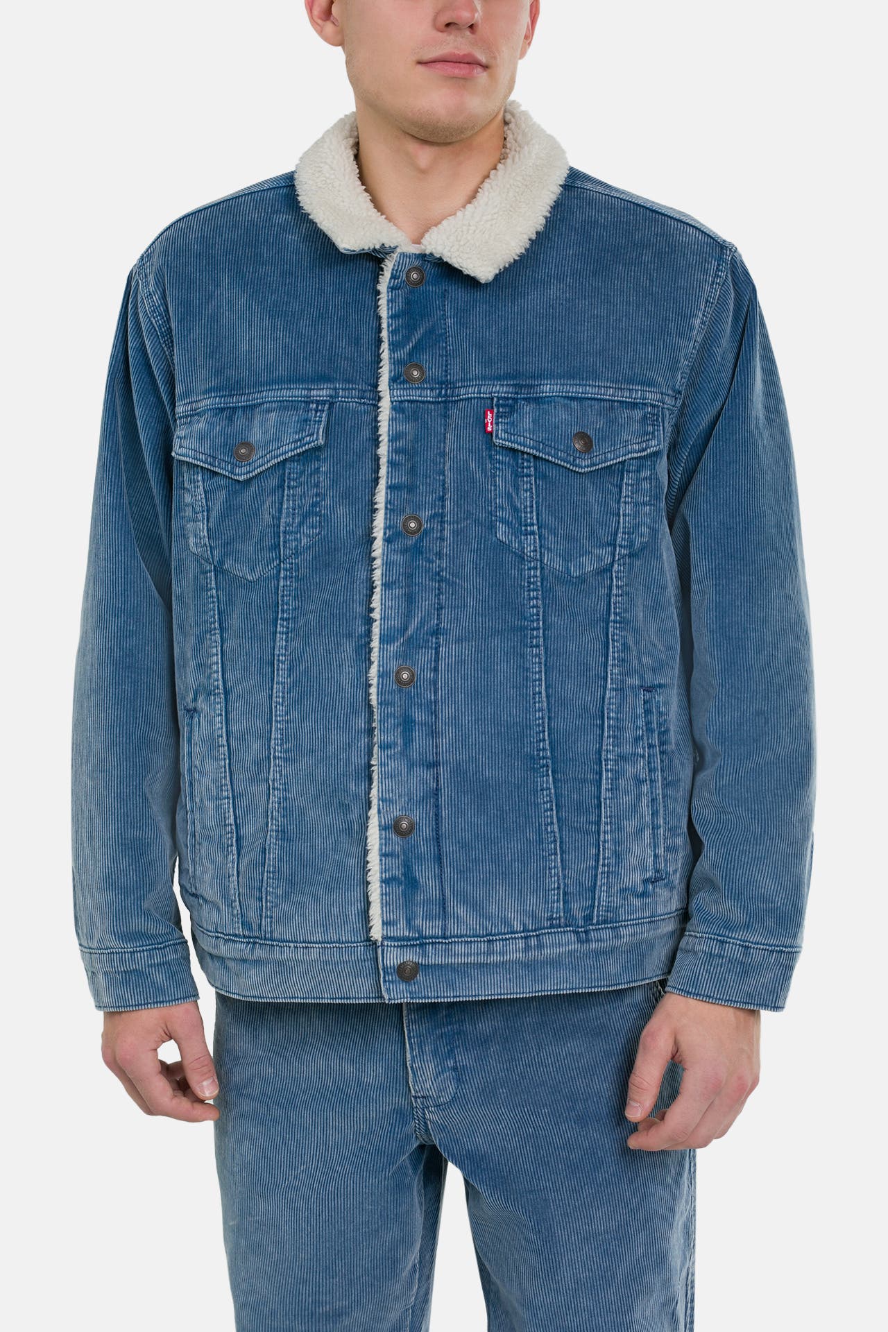 LEVI'S® Cord-Übergangsjacke blau, Bild 1