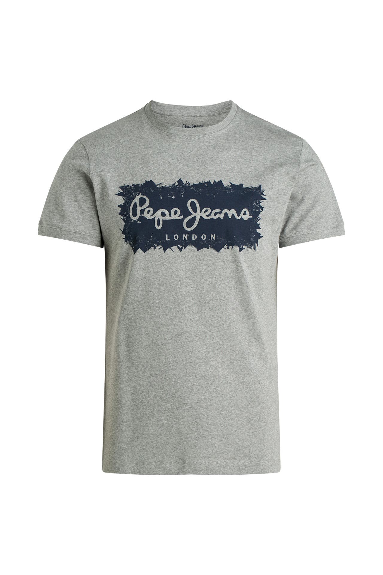 Pepe Jeans Charing T-Shirt Uomo A Maniche Corte – Girocollo Elasticizzato, Vestibilità Slim, Stampa Sul Petto