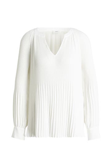 S.OLIVER BLACK LABEL Blusenshirt weiß