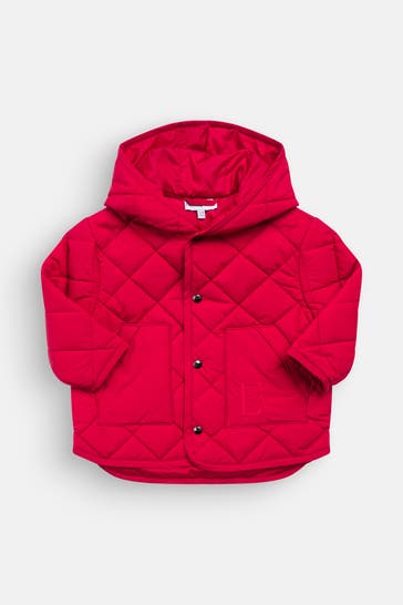 EMPORIO ARMANI Steppjacke rot
