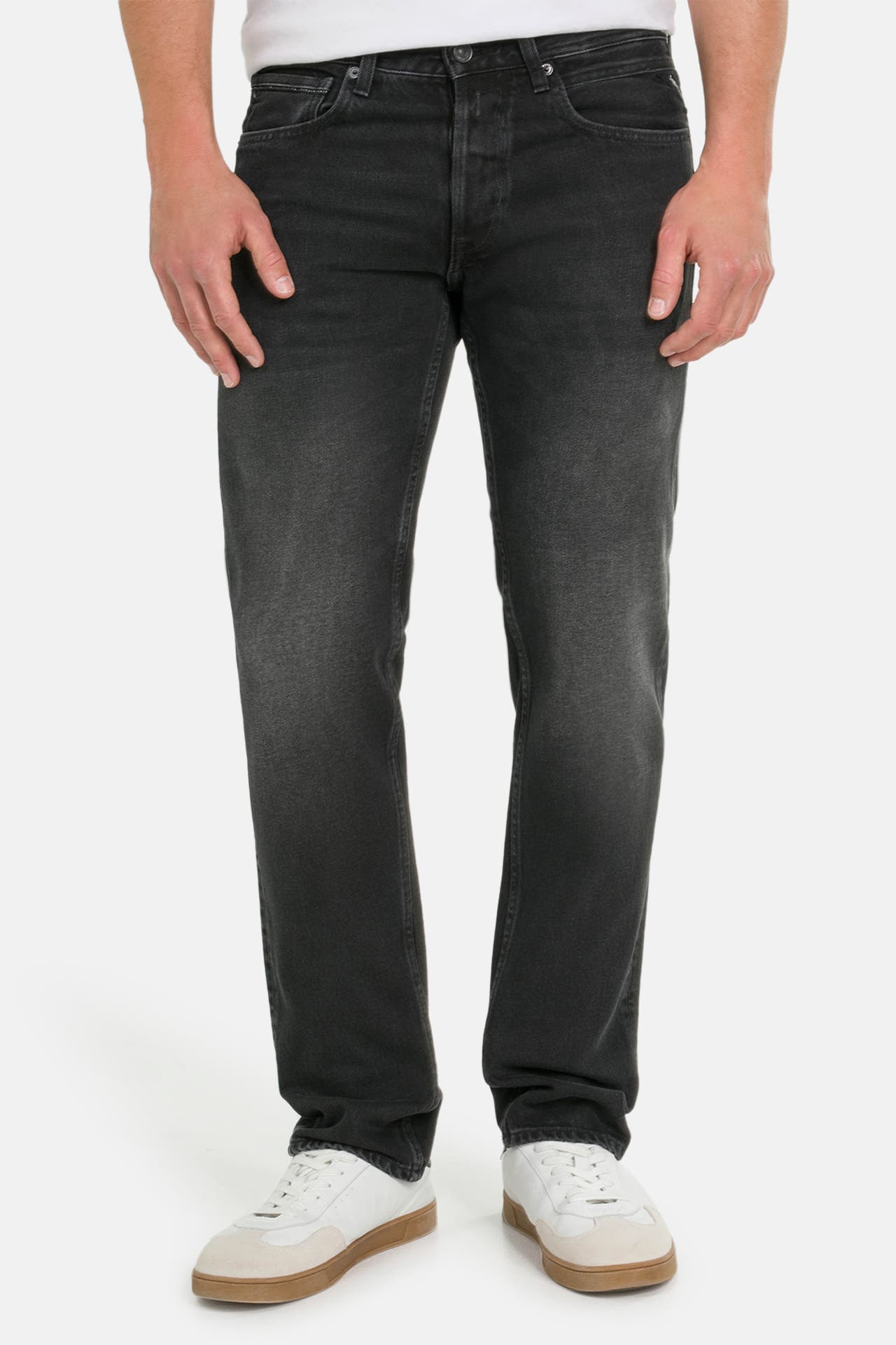REPLAY Jeans anthrazit straight, Bild 1