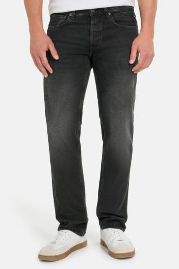 REPLAY Jeans anthrazit straight