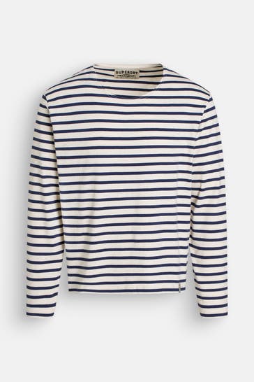 SUPERDRY Longsleeve gestreift