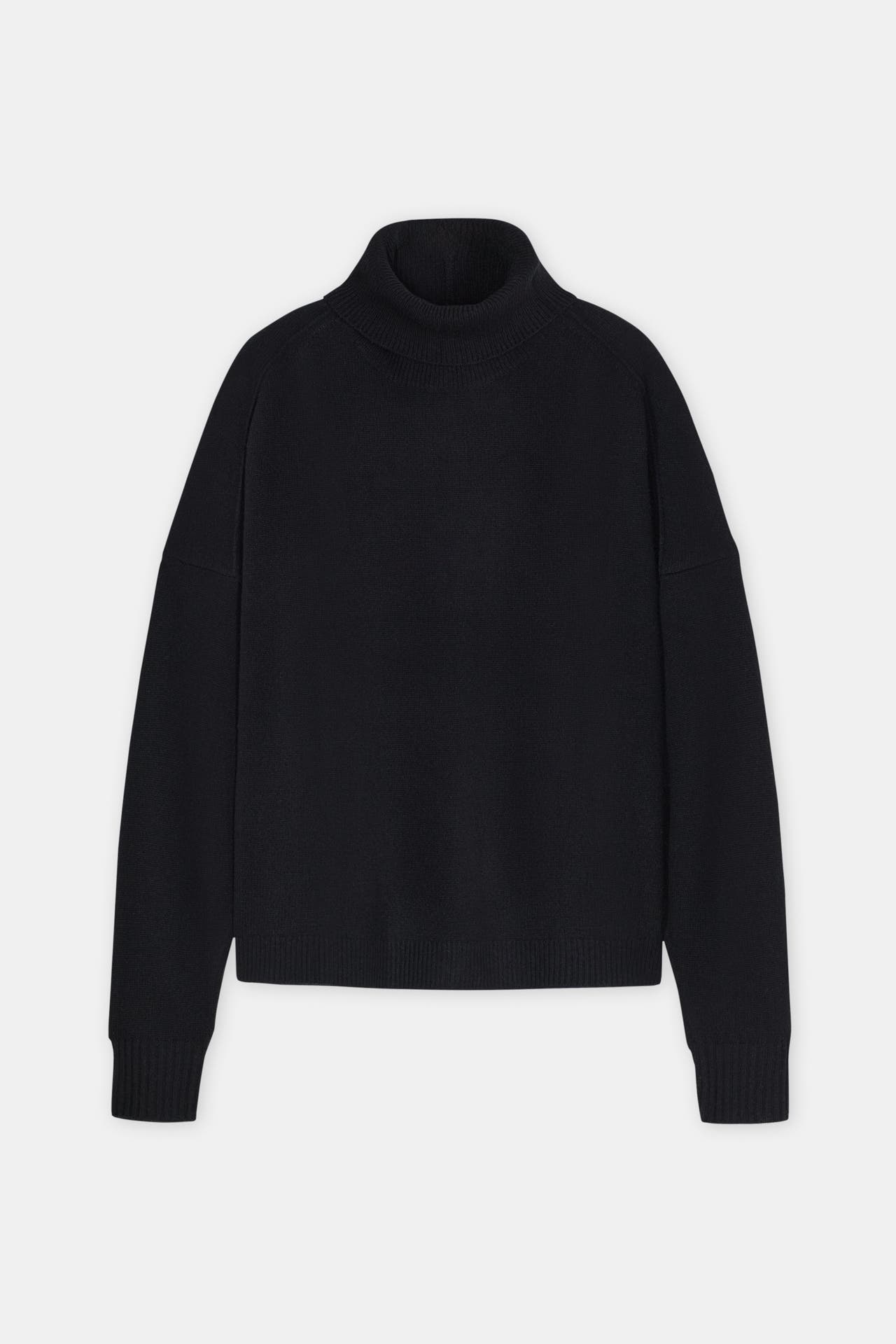 CLOSED Rollkragenpullover schwarz, Bild 1