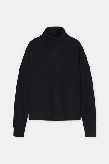 CLOSED Rollkragenpullover schwarz