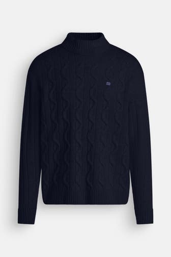 NAPAPIJRI Wollpullover schwarzblau