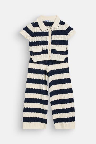 MAYORAL Strick-Set: Bluse und Hose