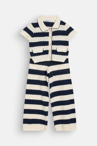 MAYORAL Strick-Set: Bluse und Hose