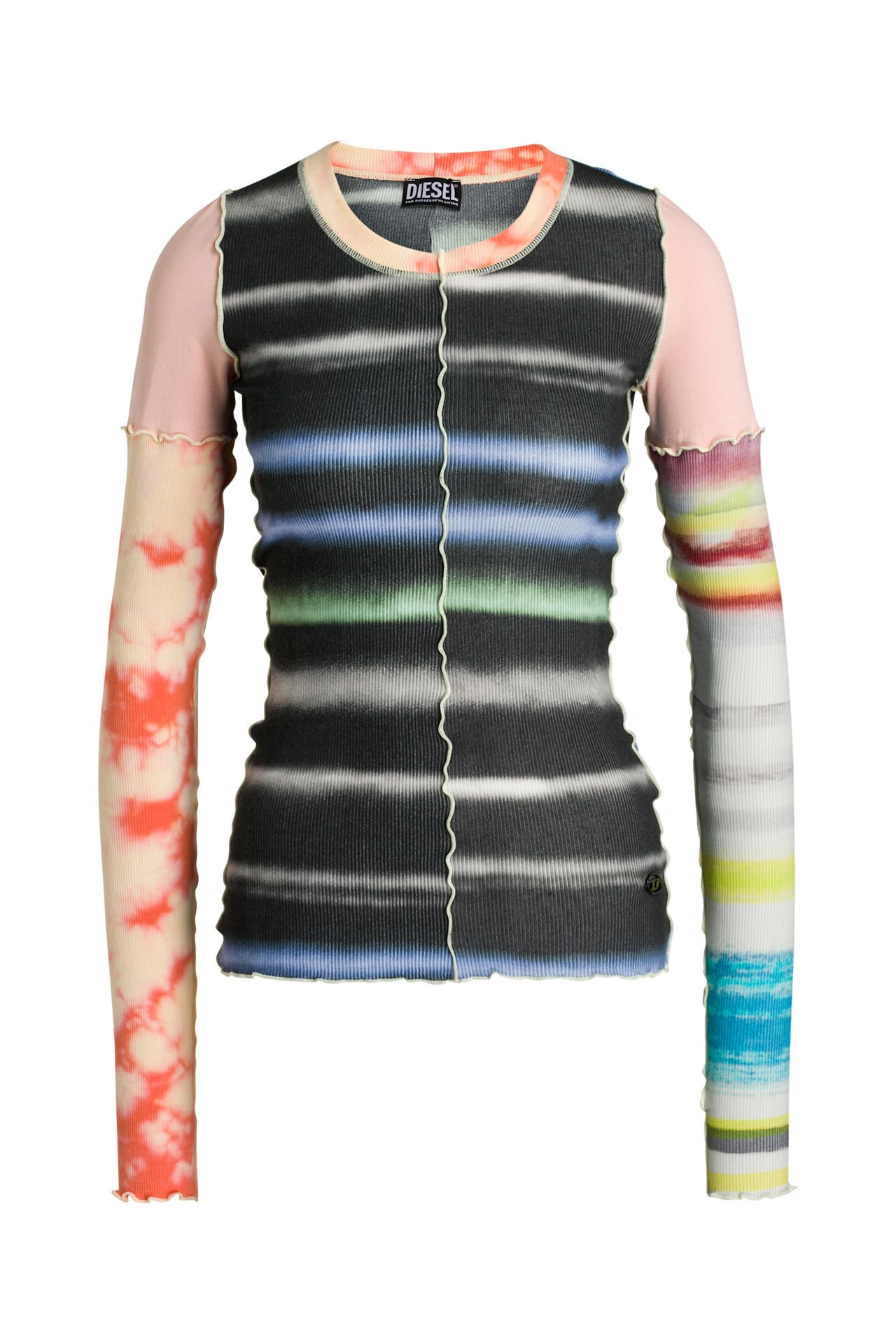 DIESEL Langarmshirt mehrfarbig, Bild 1
