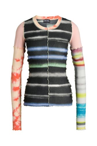 DIESEL Langarmshirt mehrfarbig